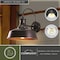 Vaxcel Dorado Bronze Motion Sensor Dusk to Dawn Farmhouse Barn Dark Sky Outdoor Wall Light T0387 - alternate 6